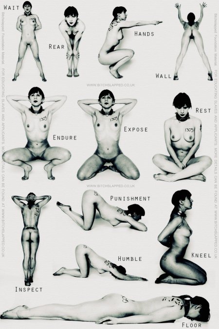 Bdsm poses and their names