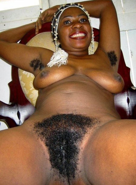 Black hairy women