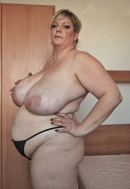 Tits of mature bbws