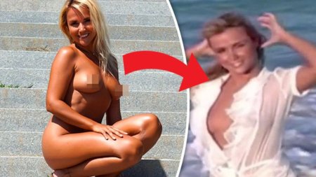 Jenny Scordamaglia on the beach