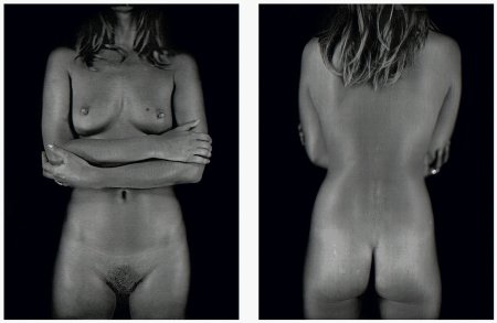 Kate Moss in her youth nude