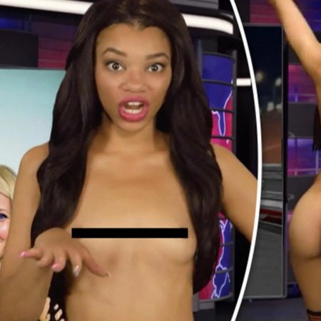 Naked News leading black woman