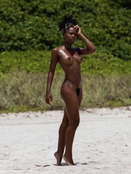 Naked black nudists