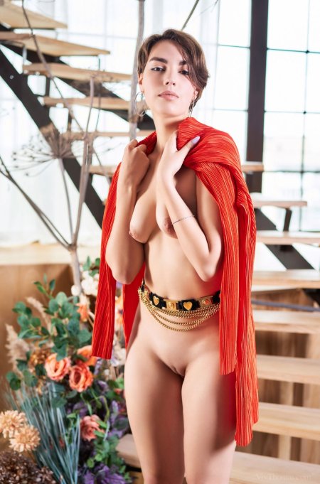 Gloria Sol naked with a guy