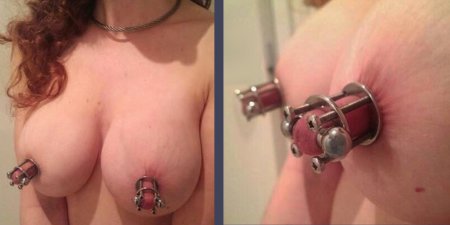 Breast torture devices