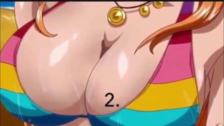 One Piece big tits gif