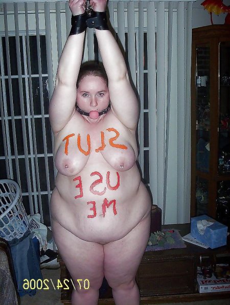 Humiliation of naked fat women