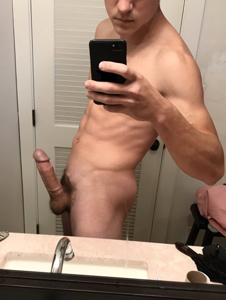 Most handsome cock selfie