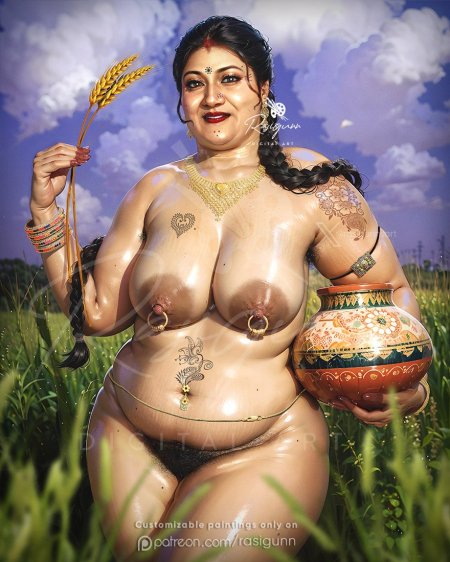 Fat Indian lady