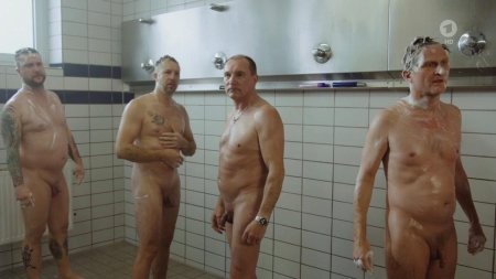 Public shower naked guys