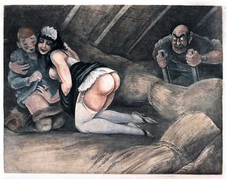 Medieval erotic drawings