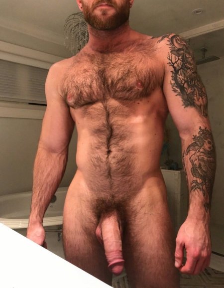 Hairy guys without panties