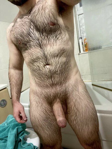 Naked hairy men without panties