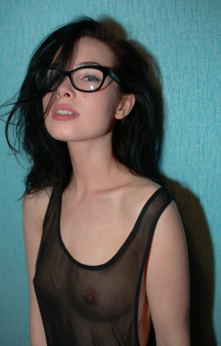 Small Tits with glasses