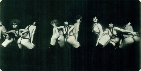 Naked corps de ballet retro