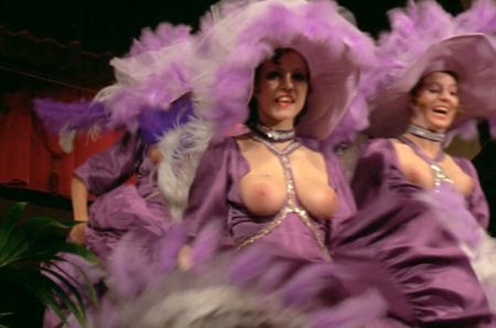 Variety show of naked women