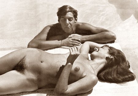 Naked men and women retro