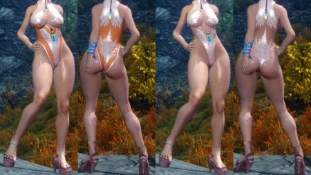Blade and Soul naked characters