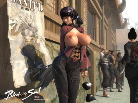 Girls from MMORPG hentai games