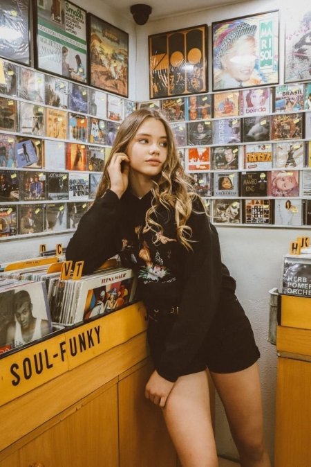 Laura Niemas in childhood