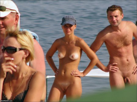 Naked married couples on the beach