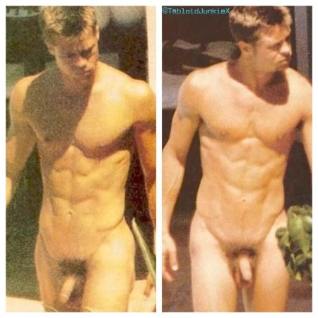 Naked stars Brad Pitt