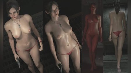 Resident 2 remake Claire Mod nud