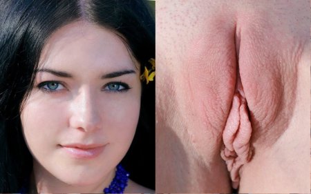 Naked women close -up