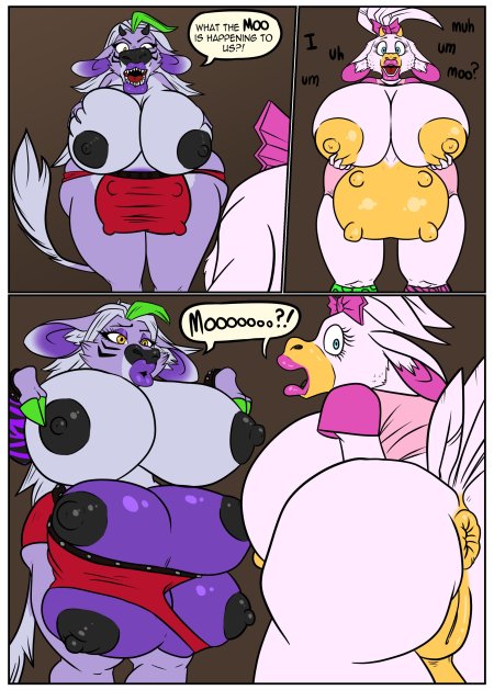 Roxanne wolf FNAF Big ass hentai