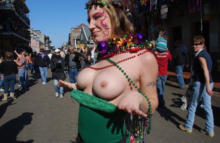 Big tits at the carnival