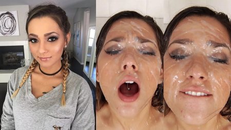 Compilation of facial cumshots