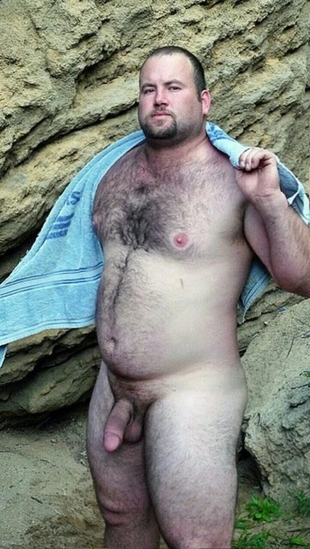 Naked thick hairy men