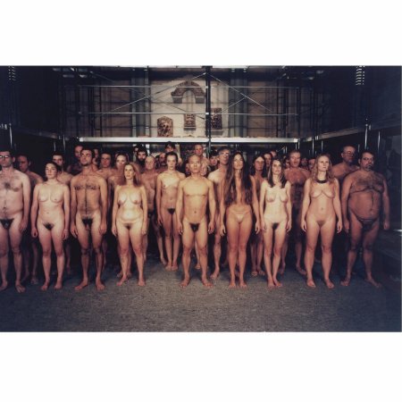 Naked performance in the museum