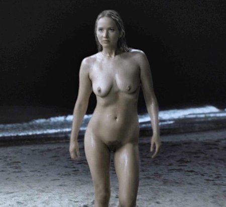 Jennifer Lawrence naked in movie