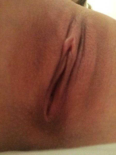 Amateur selfie close-up