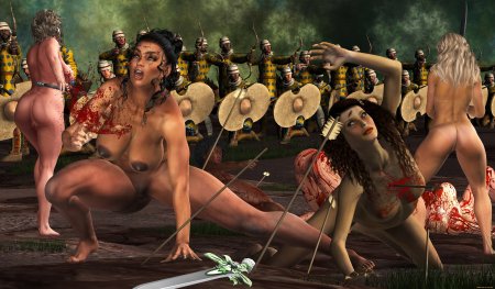 Naked ancients Amazons