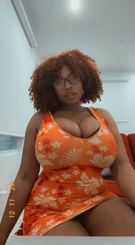 Big tits ebony Mystique