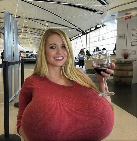 The biggest tits in world