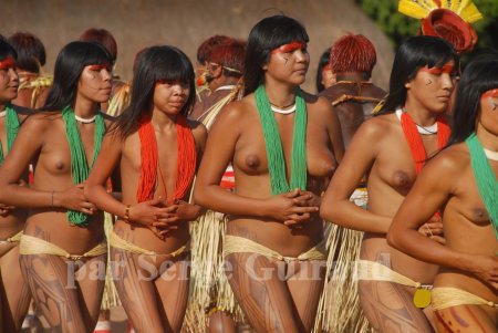 Naked women Indians Xingu