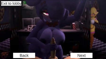 Five Knights Freddy chica ass 3D