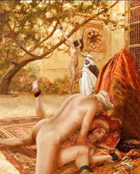 Erotic harem paintings