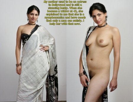 Arab dress on naked body