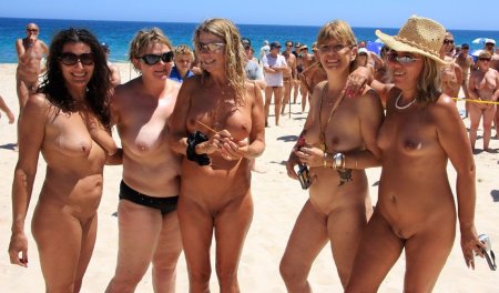 Brazilian nudist families