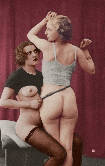 Naked woman of the twenties