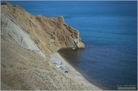 Crimea Ordzhonikidze Nudian beach