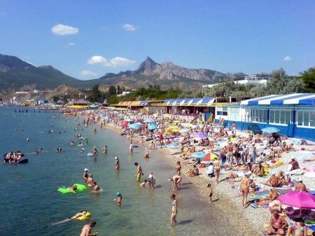 Koktebel Crimea beach