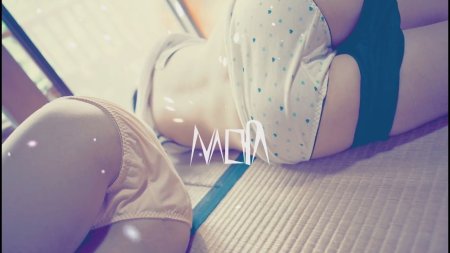 Girls in panties on the bed