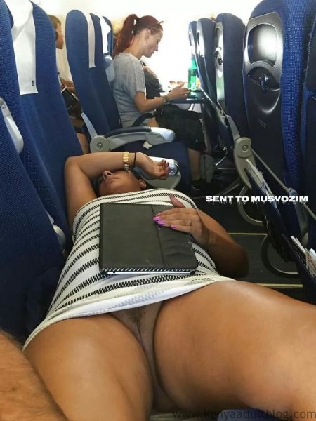 Naked women in transport