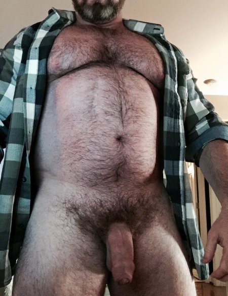 Naked thick hairy men