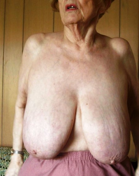Naked grannies with saggy tits
